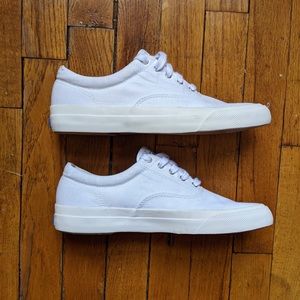Keds Anchor Canvas White Sneakers NWOT
